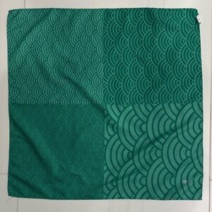 Tatcha Teal Patterned Fabric